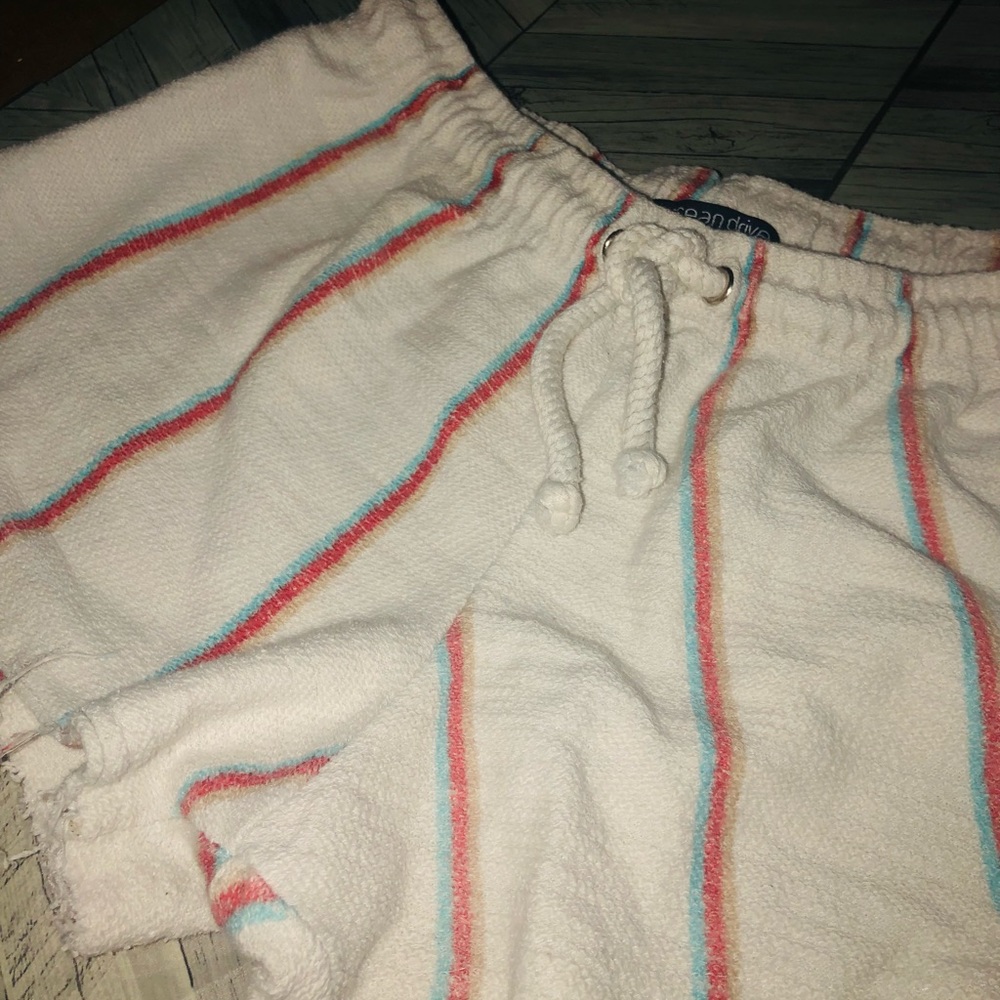 Adorable ocean drive slub shorts